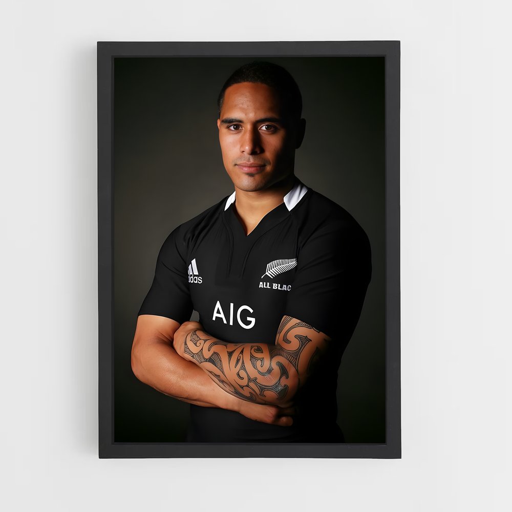 Poster Le Rugbyman Charismatique (vue 2)